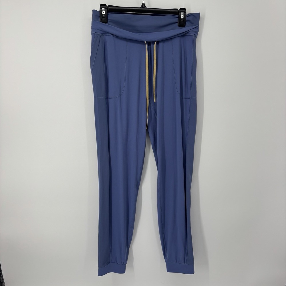 Lululemon Womens‎ Throwback Base Runner High Rise Jogger Size 8 Blue Pants Run
